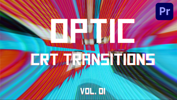 CRT Optic Transitions for Premiere Pro Vol. 01