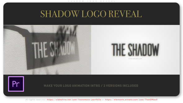 Shadow Logo Reveal