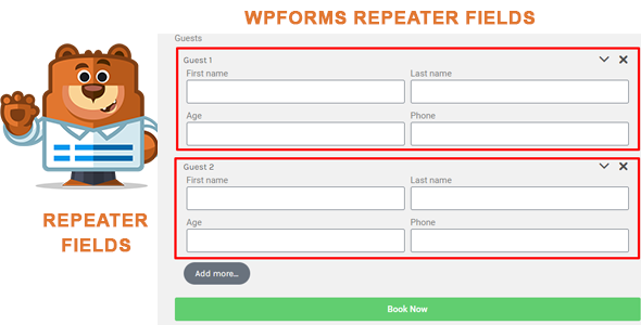 wpforms repeater preview