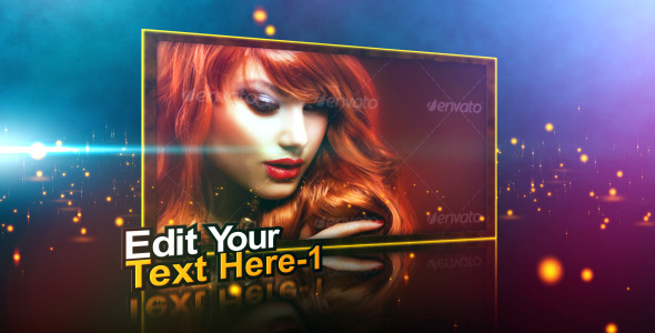 Golden Particle HD - VideoHive 3756339
