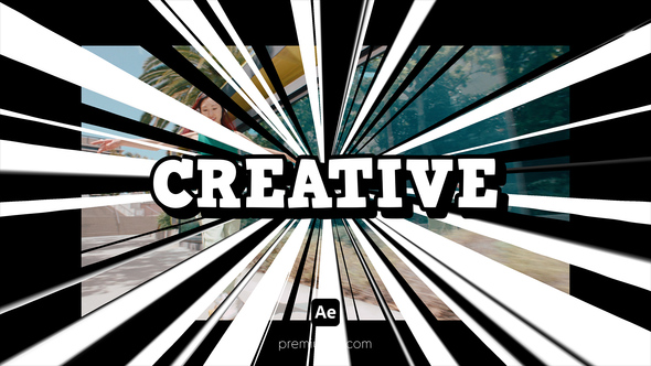 Fast Titles Pack Comic Titles template preview