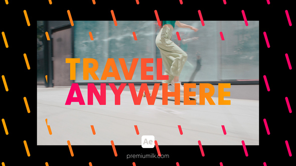 Fast Titles Pack Gradient Titles template preview