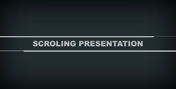 Scroling Presentation - VideoHive 409399