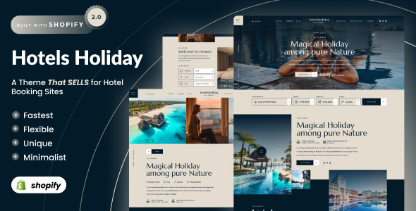 Hotels Holiday – Shopify 2.0 Luxury Hotel Theme