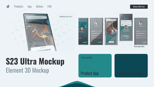 Dynamic App Promo - Demo Video Mockup Super Kit