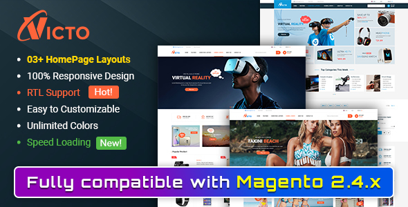 Victo - Ultimate Responsive Magento 2 Theme