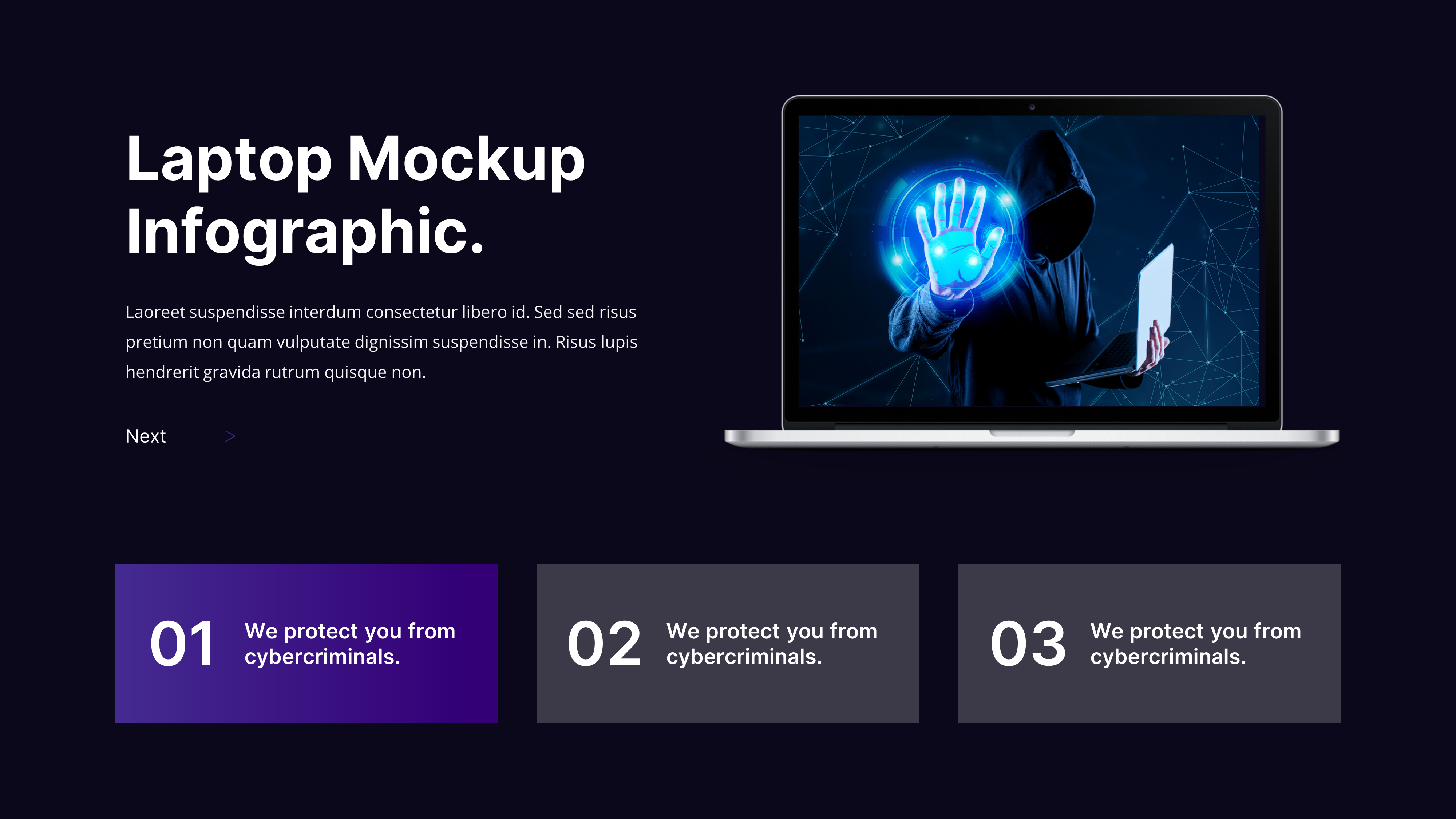 Cyberton - Cyber Security Keynote Template, Presentation Templates