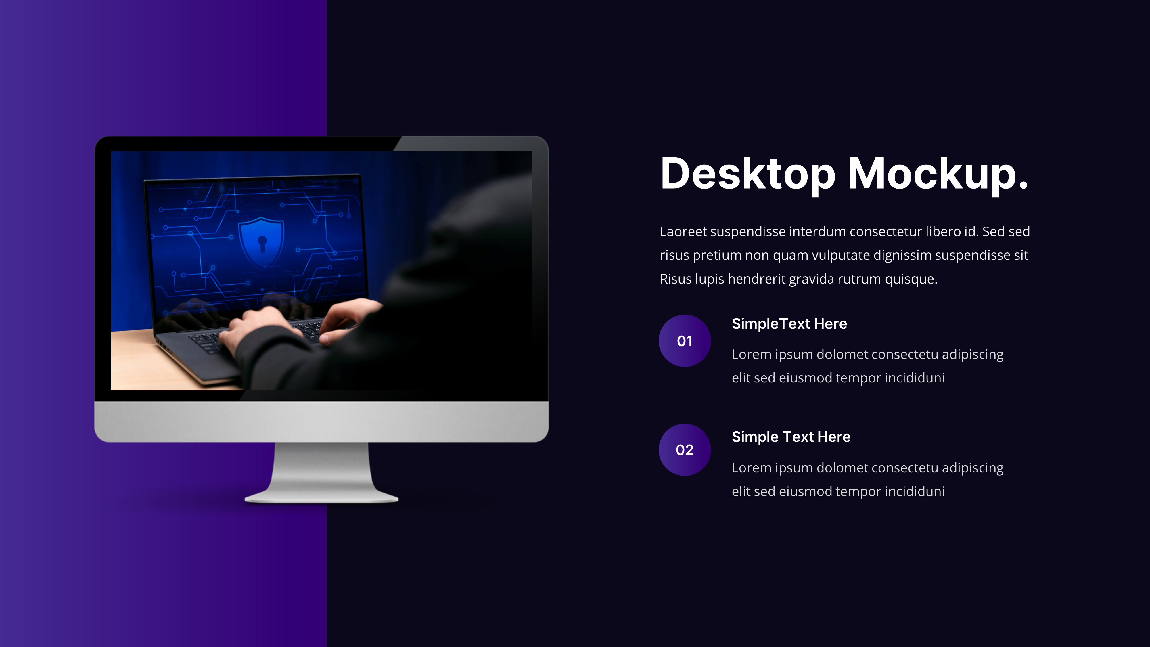 Cyberton - Cyber Security Keynote Template, Presentation Templates