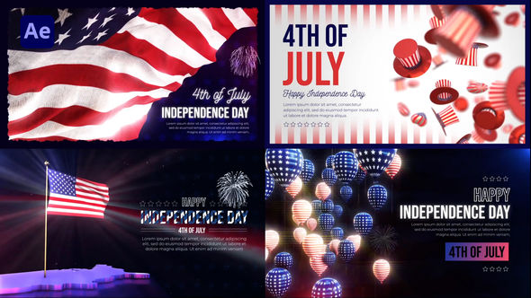 4th Of July Greeting Pack
