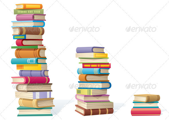 Book Stacks - Man-made Objects Objects