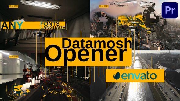 Datamosh Opener for Premiere Pro
