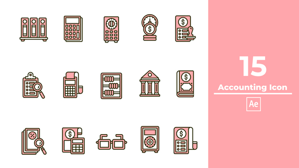 Accounting Icon After Effect