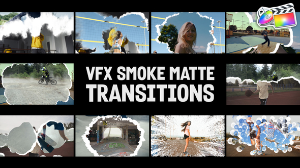VFX Smoke Matte Transitions for FCPX