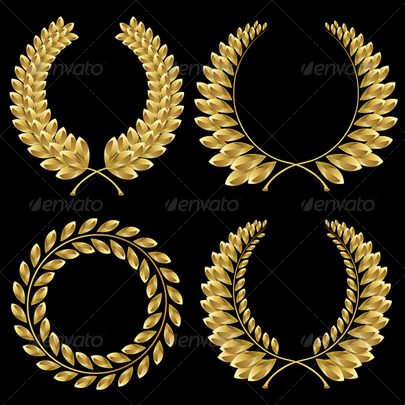 Laurel Wreath - Decorative Symbols Decorative