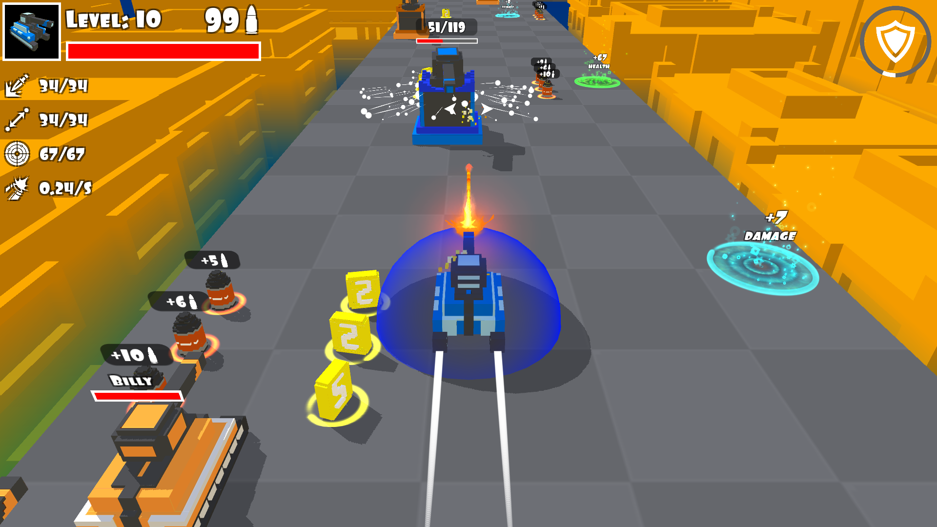 Unity Game Template - Tankie Racer Attack by ClawbearGames | CodeCanyon