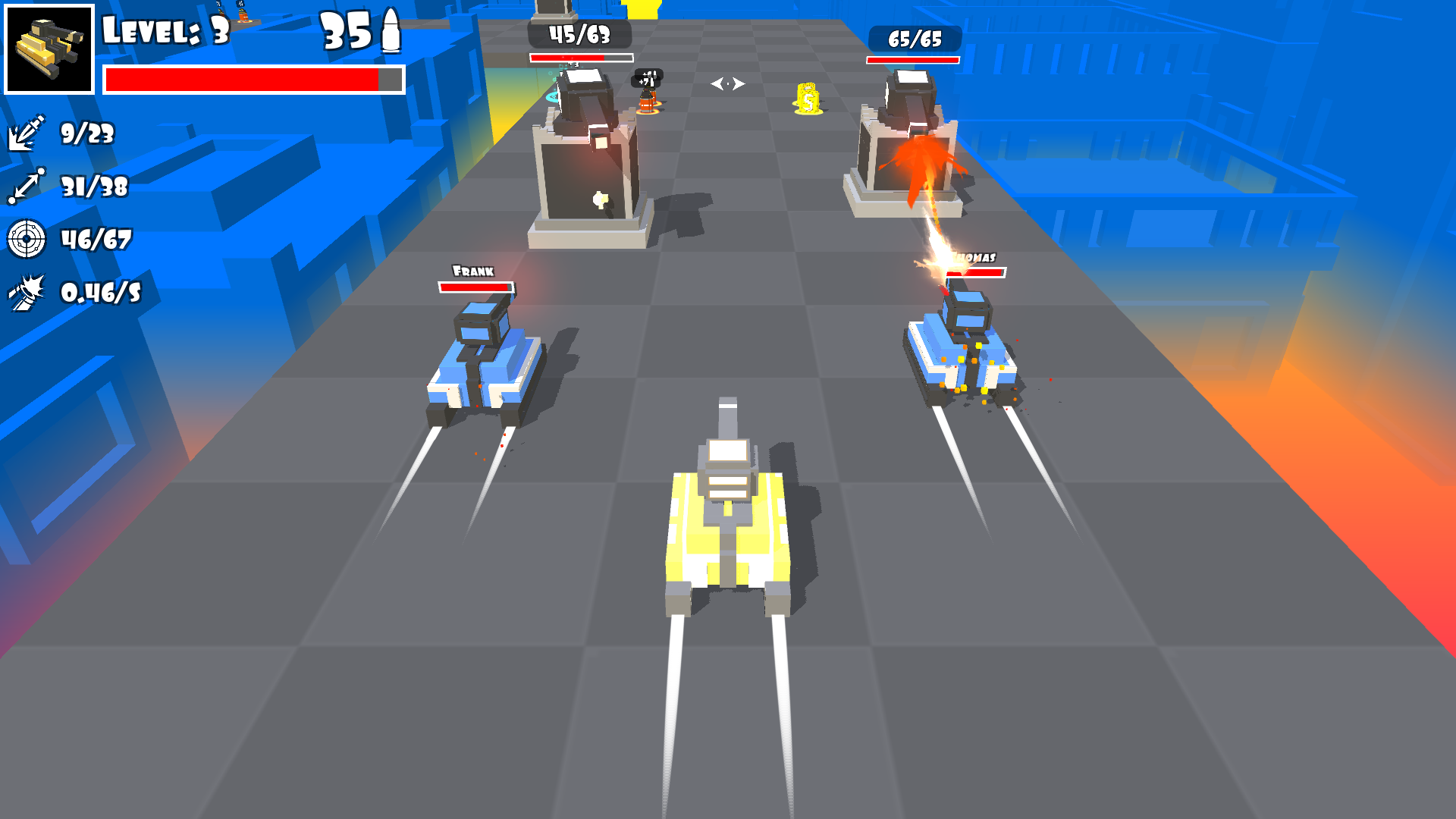 Unity Game Template - Tankie Racer Attack by ClawbearGames | CodeCanyon