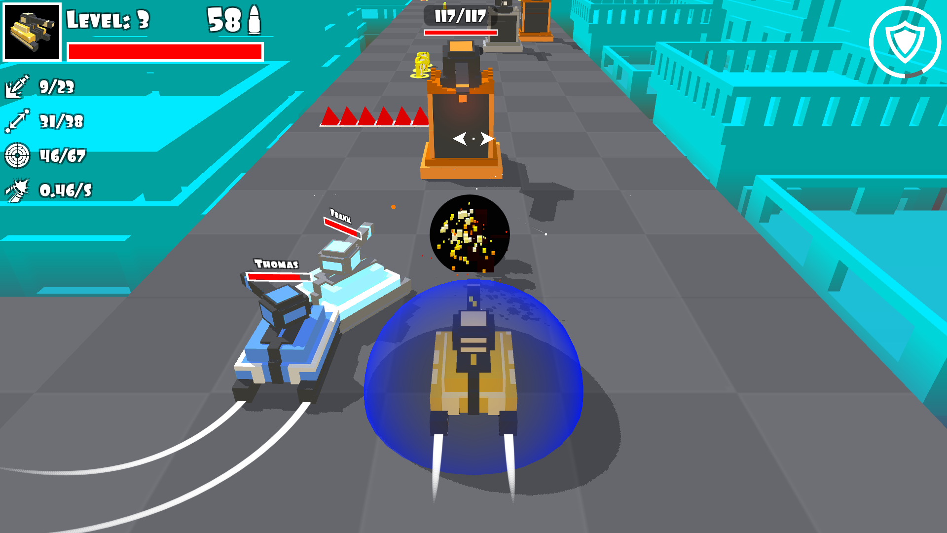 Unity Game Template - Tankie Racer Attack by ClawbearGames | CodeCanyon