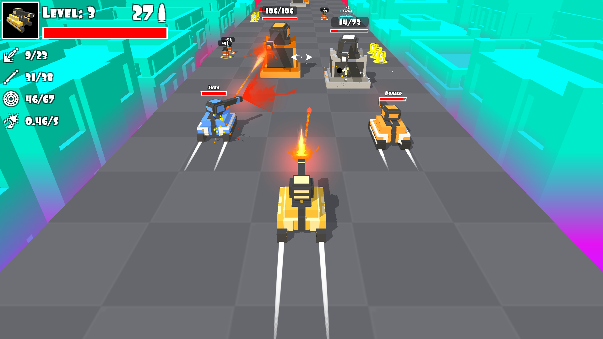 Unity Game Template - Tankie Racer Attack by ClawbearGames | CodeCanyon
