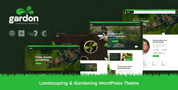 Gardon – Landscaping & Gardening WordPress Theme