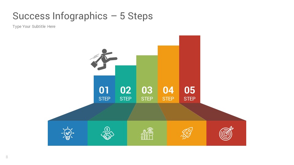 Success Infographics PowerPoint template, Presentation Templates ...