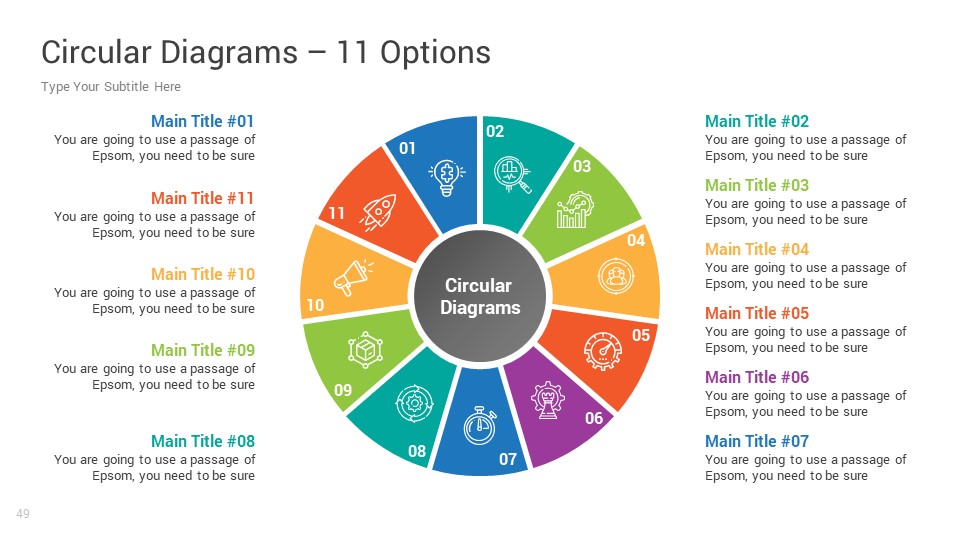 Circular Diagrams PowerPoint templates, Presentation Templates ...