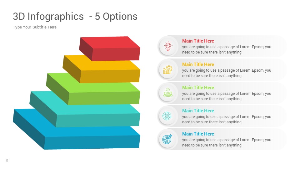 3d Infographics Powerpoint Templates, Presentation Templates 