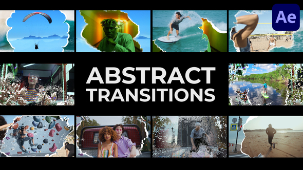 Abstract Transitions for After Effects