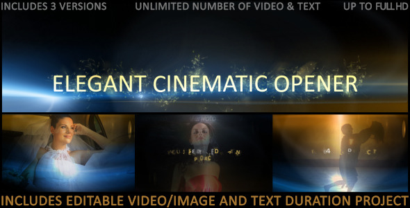 Elegant Opener - VideoHive 3804477