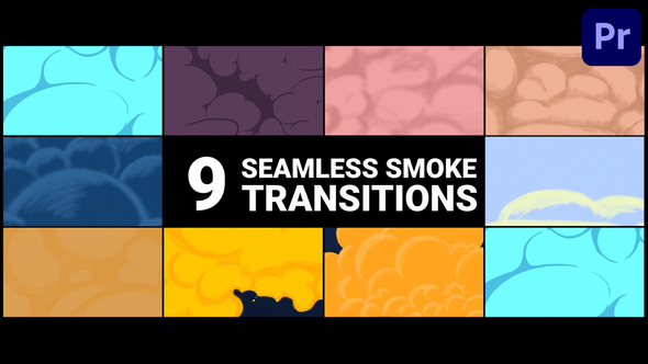Seamless Smoke Transitions | Premiere Pro MOGRT