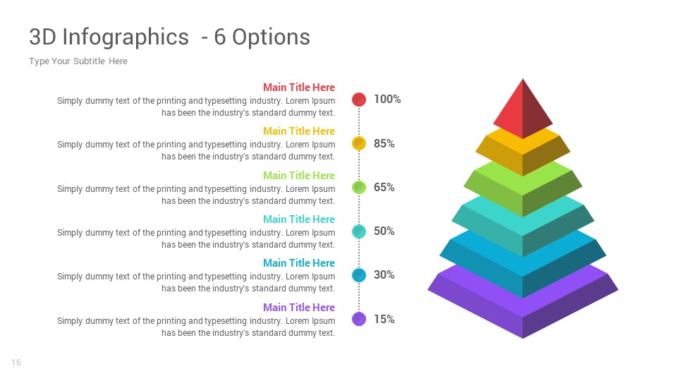 3D Infographics Google Slides Templates By As-4it | GraphicRiver