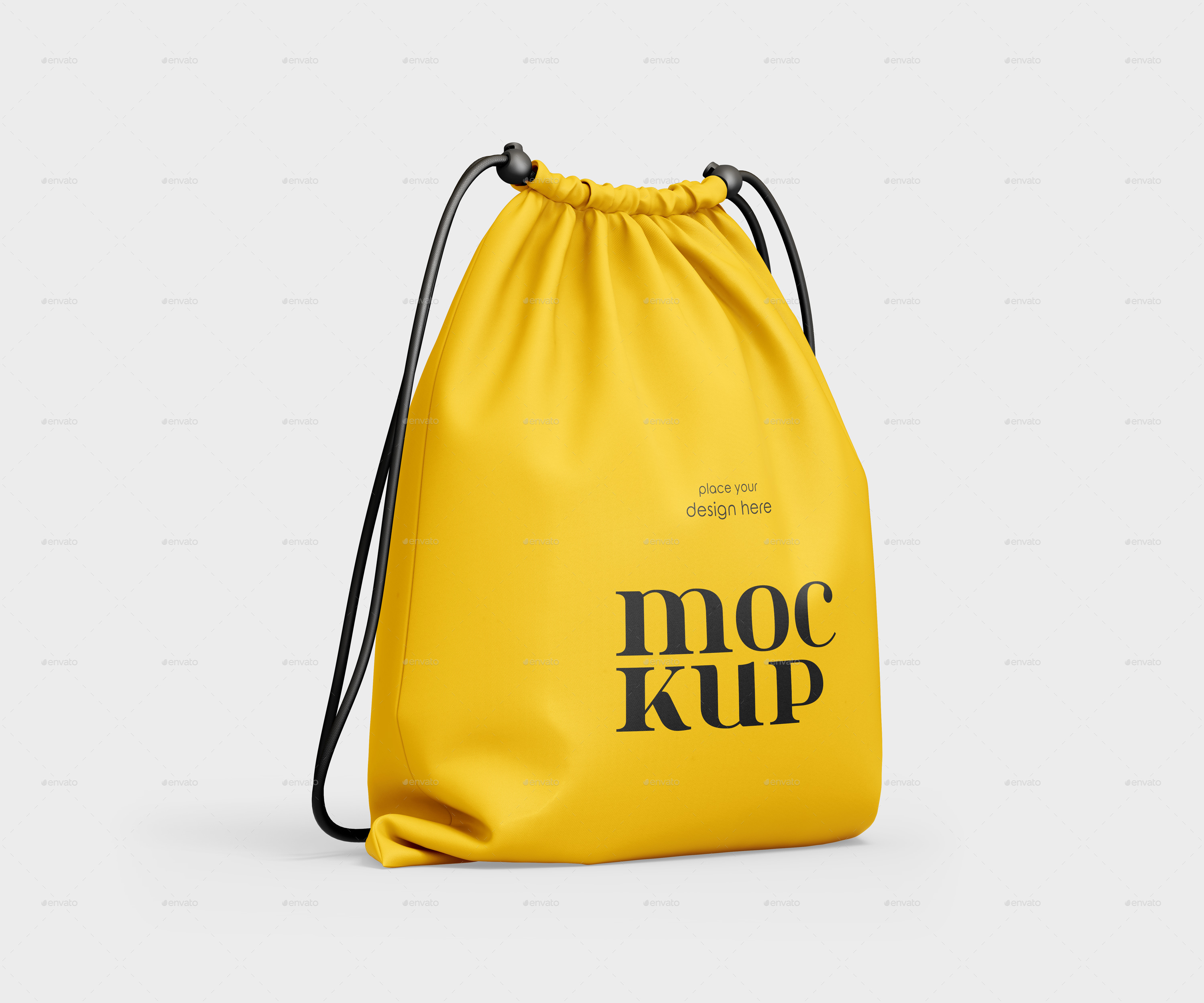 Drawstring Bag Mockup Set, Graphics | GraphicRiver