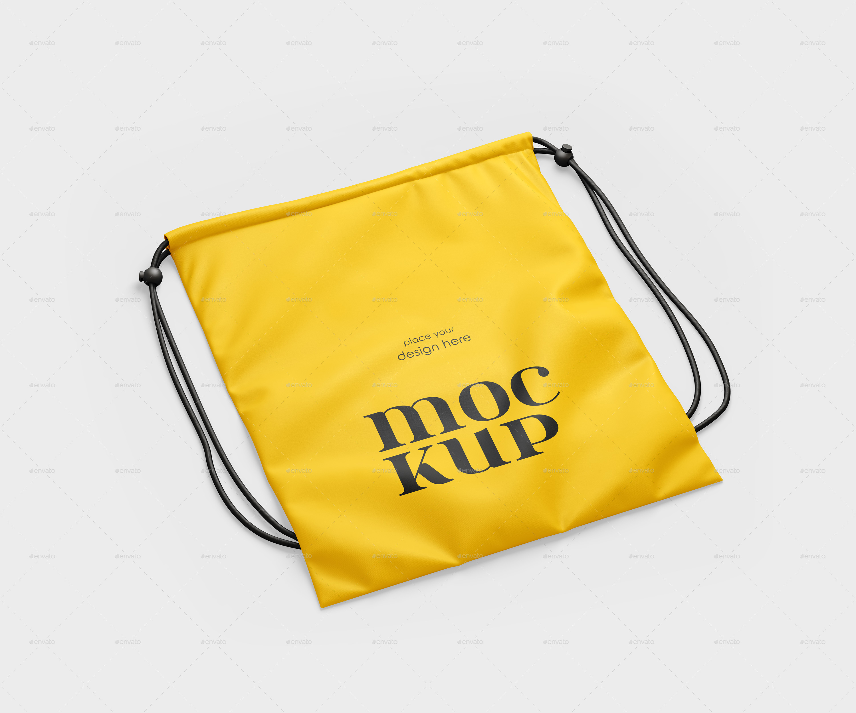 Drawstring Bag Mockup Set, Graphics GraphicRiver