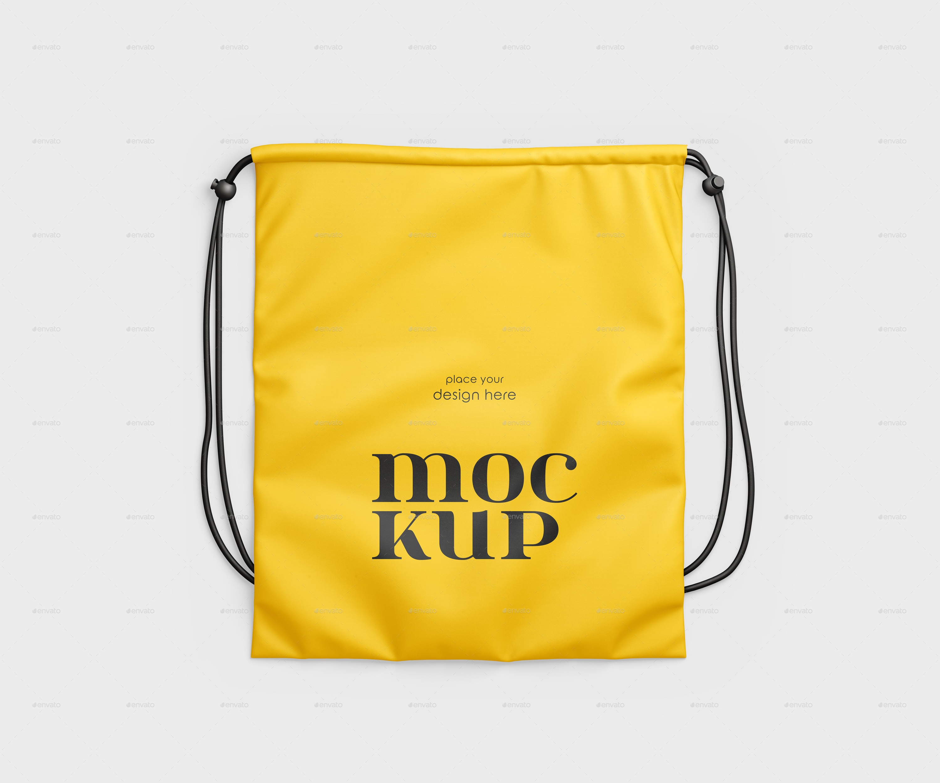 Drawstring Bag Mockup Set, Graphics GraphicRiver