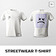 Streetwear T-Shirt Mockup