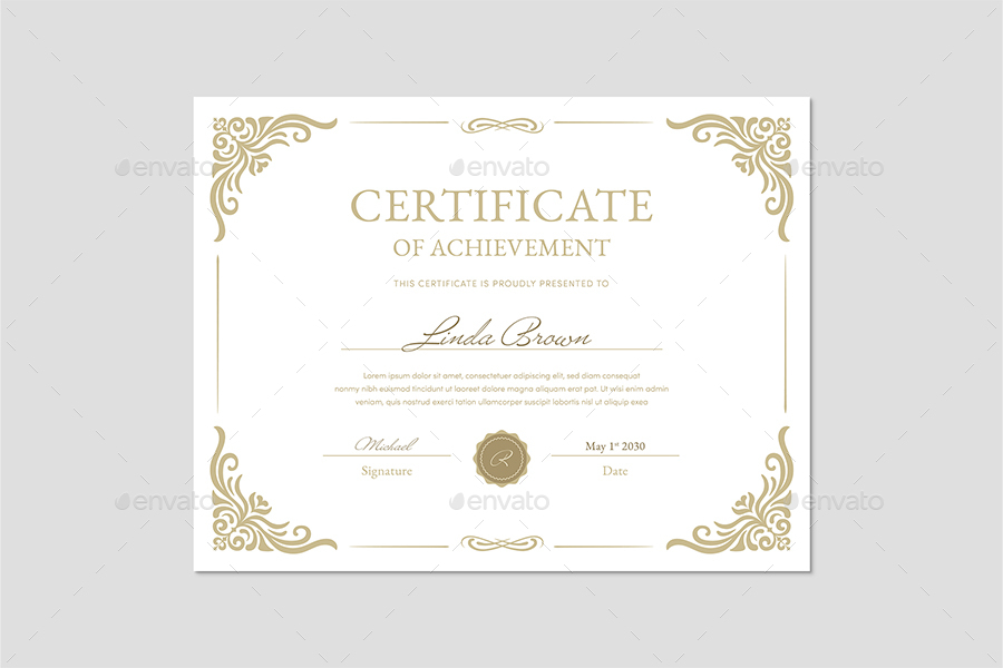 Certificate Template, Print Templates | GraphicRiver