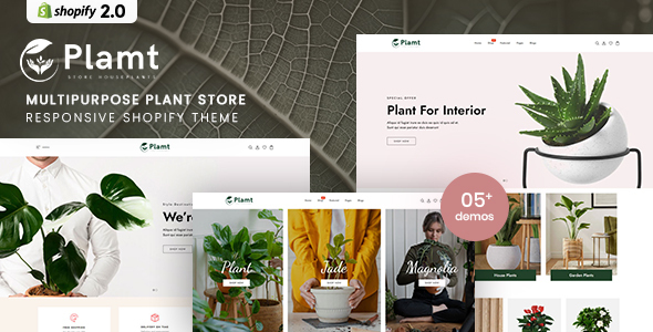 Plamt – MultiPurpose Plant Store Shopify 2.0 Theme
