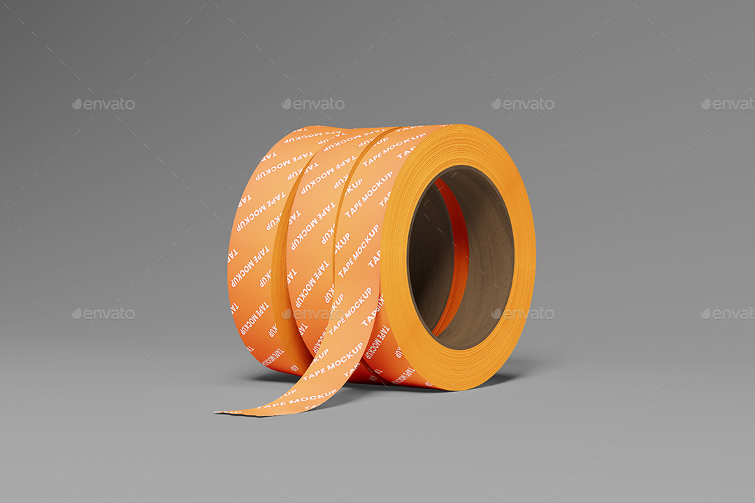 Adhesive Tape Mockup Graphics Graphicriver