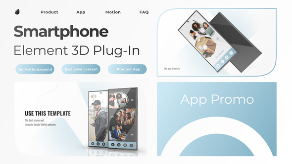 Phone App Promo Product Promo template preview