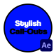 Styllish Call-Outs For After Effects - VideoHive Item for Sale