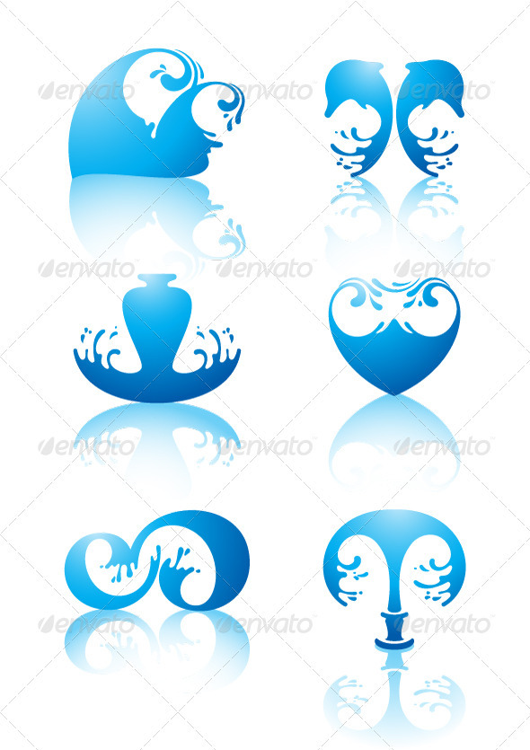 Symbols of Water - Nature Conceptual