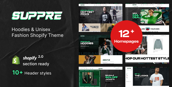 Ap Suppre – Hoodies & Unisex Fashion Shopify Theme