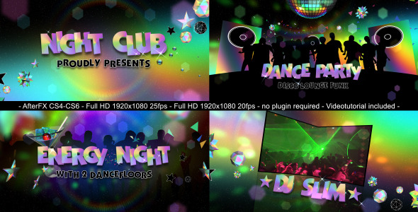 AfterFX Package "Club Party"
