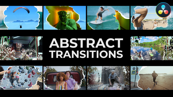 Abstract Transitions for DaVinci Resolve