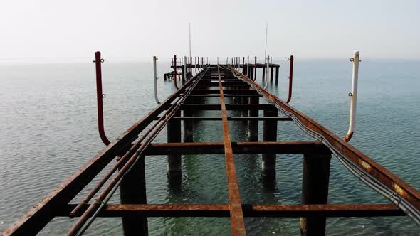 An Old Pier on the Beach alt