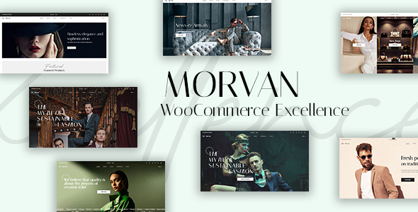 Morvan – Elegant WooCommerce Theme