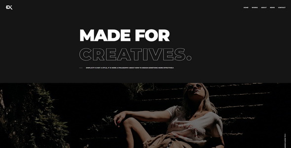 Pucestar – Creative Showcase Portfolio WordPress Theme