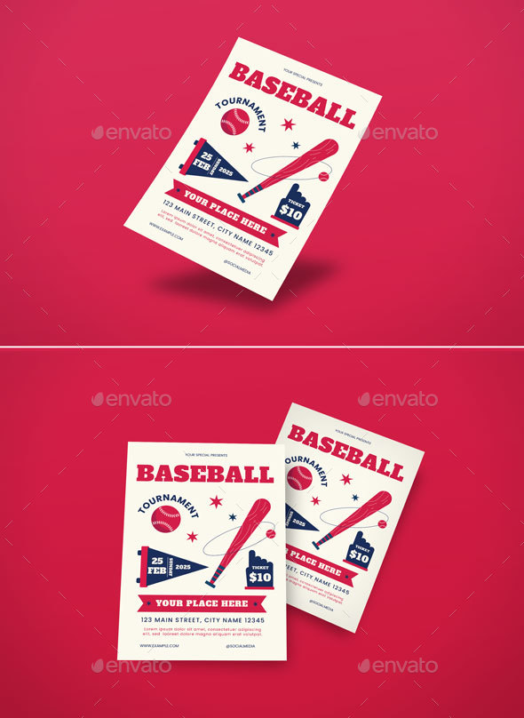 Baseball Tournament Flyer