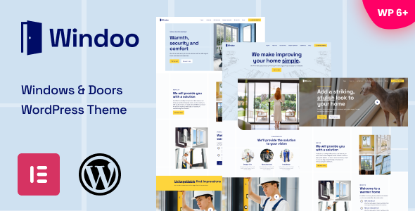 Windoo – Windows & Doors WordPress Theme