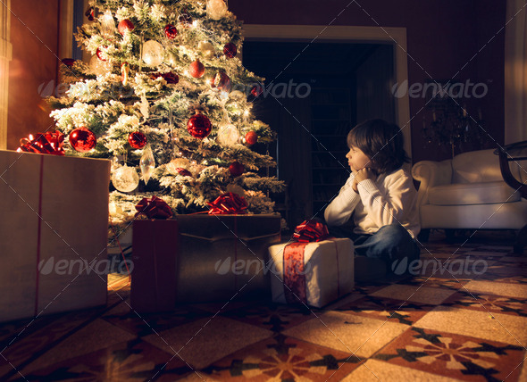 Waiting Santa Claus - Stock Photo - Images