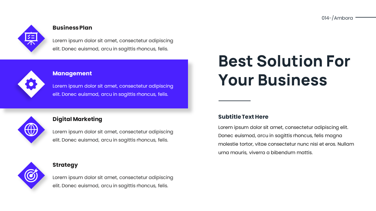 Ambora - Modern Creative Business Presentation Template, Presentation ...